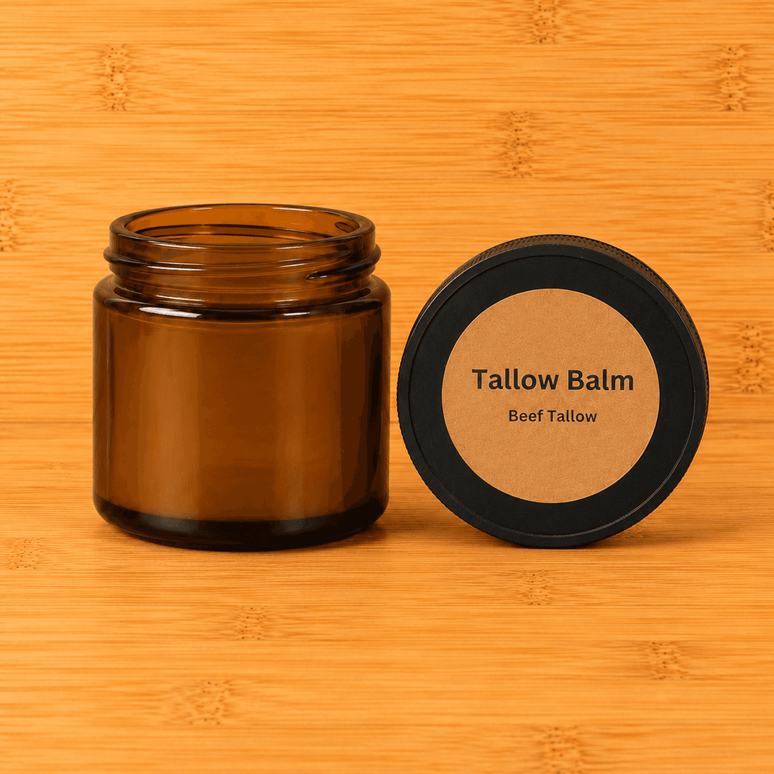 Tallow Balm jar, closed